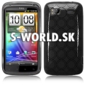 Silikónový obal HTC Sensation - Rubber čierna