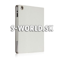 Kožený obal iPad 3 – Folio biela