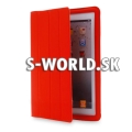 Kožený obal iPad 3 – Smart červená