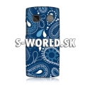 Zadný kryt Nokia 500 – Paisley Design modrá