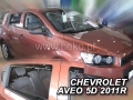 Deflektory CHEVROLET AVEO 5dv. 2011r.->(+ZN) 