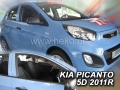 Deflektory KIA PICANTO II 5dv. 2011r.-> 