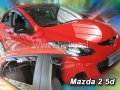 Deflektory MAZDA 2, 5dv. 2009r.-> (+ZN)