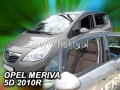 Deflektory OPEL MERIVA 5dv. 2010r.->