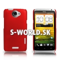 Zadný kryt HTC One X - Hybrid červená