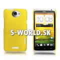 Zadný kryt HTC One X - Hybrid žltá