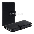 Kožený obal iPhone 3G/3GS - Wallet čierna