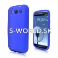Silikónový obal Samsung Galaxy S3 - Soft svetlo-modrá